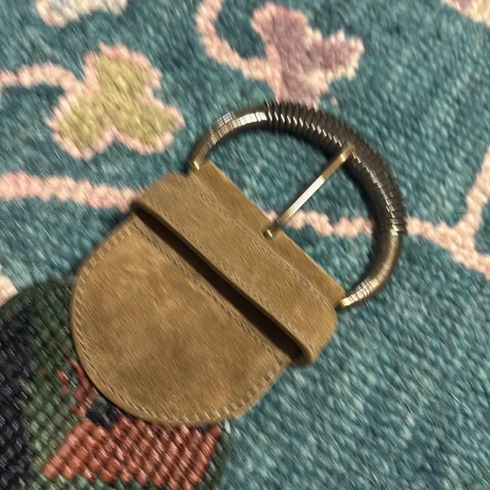 Sézane Green and Tan Carlie Belt - Picture 11 of 11